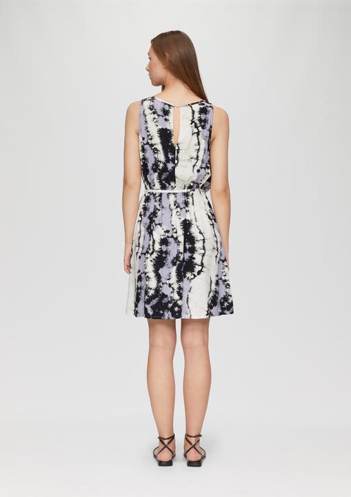 Image du produit s.Oliver Kleid Viskose-Kleid mit Cut-out und Bindeband (32)