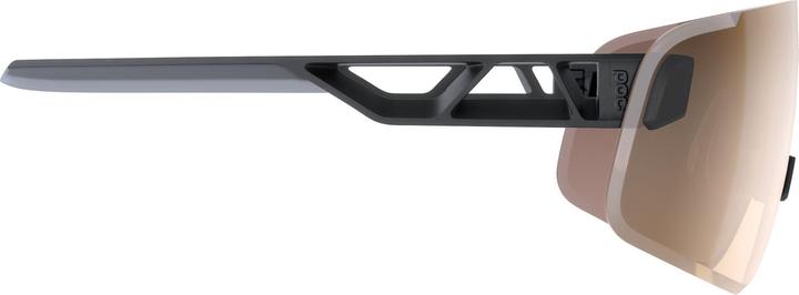 Actual product image Poc Elicit Toric sports glasses (Black, Clarity Trail-Partly Sunny Silver)