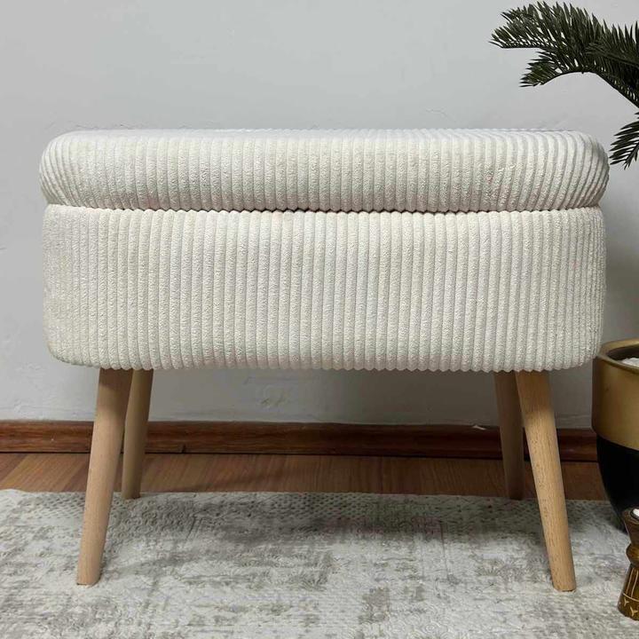 Produktbild Atelier del Sofa Mini Oslo Linen Pouffe