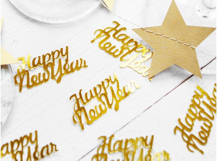 Actual product image Partydeco Konfetti - Happy New Year (1 pcs.)