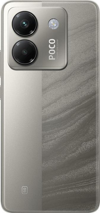 Actual product image Xiaomi Poco M7 Pro 512GB Silber (512 GB, Silver, 6.67", Hybrid Dual SIM, 5G)