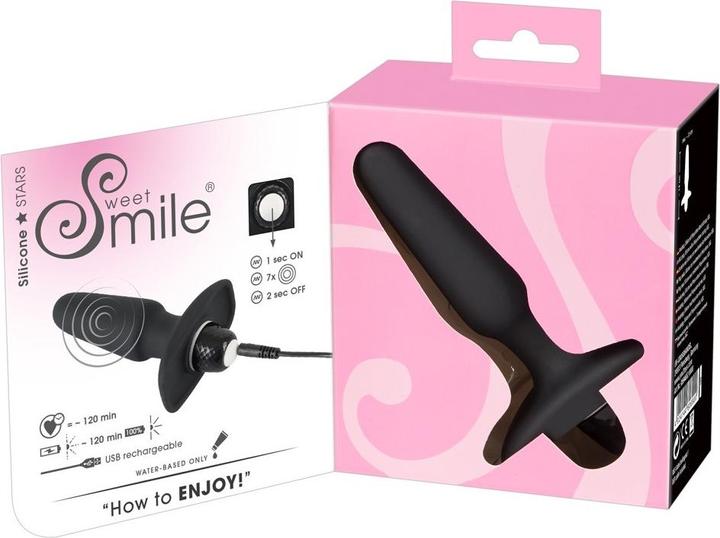 Actual product image Sweet Smile Rechargeable Butt Plug