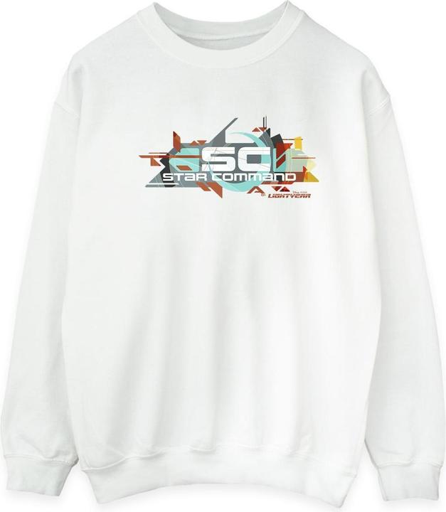 Actual product image Disney Mens Lightyear Star Command Graphic Title Sweatshirt (S)