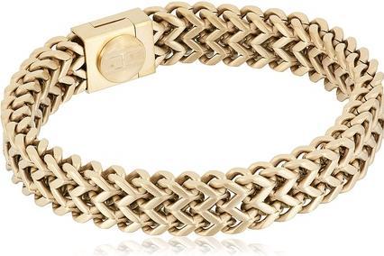 Actual product image Tommy Hilfiger Solid gold-plated steel bracelet TJ2790246 (M) (21 cm, Stainless steel)
