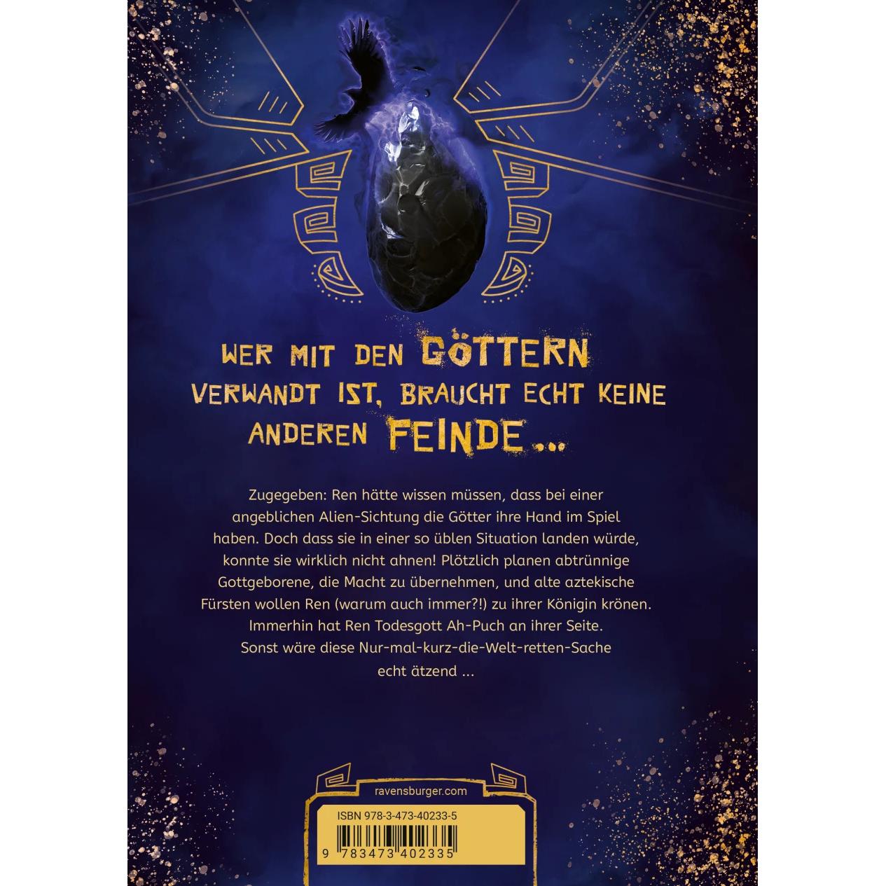 Thumbnail - Ren gegen die Götter, Band 1: Nachtkönigin, Kinderbücher von J. C. Cervantes, Katharina Orgass, Rick Riordan, Miriam Was...
