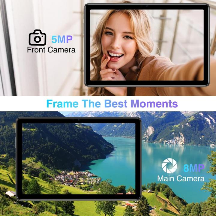 Actual product image Doogee T10S (Tablette 4G - 10.1", 128 Go, 6 Go RAM) Gris (4G, 10.10", 128 GB, gris)