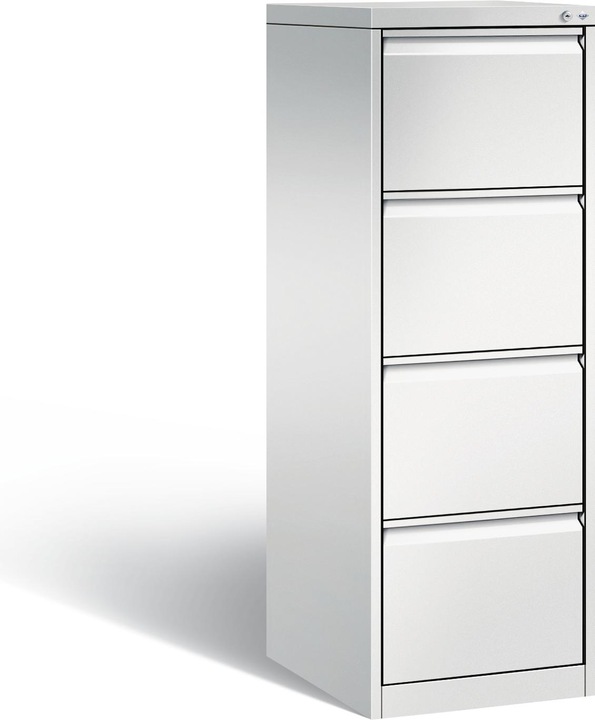 Immagine prodotto C+P Classificatore per cartelle sospese ACURADO, 1 corsia, 4 cassetti, grigio (136 x 43,5 x 59 cm)