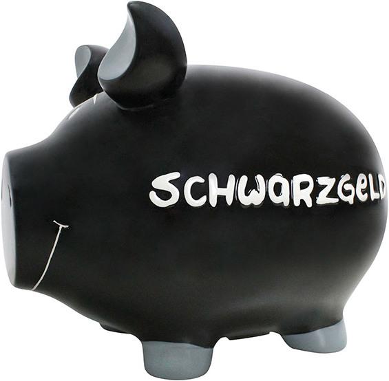 G. Wurm Monster Sparschwein-Schwarzgeld (30 x 25 x 25 cm)