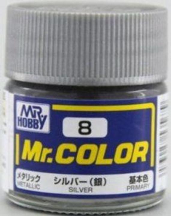 Image du produit Mr.Hobby Mr Hobby -Gunze Mr Color (10 ml) Silver