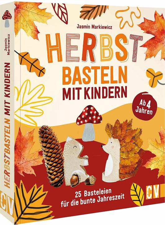 Produktbild Herbstbasteln mit Kindern (Deutsch, Jasmin Markiewicz, 2023)