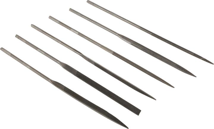 Actual product image C.K Magma Needle files set 6pcs T0124P (140 mm)