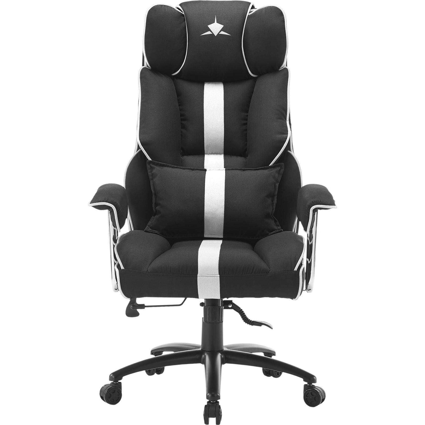 White Shark Computer chairs / desks LE MANS Gaming Chair black/white, Gaming Stuhl, Schwarz, Weiss