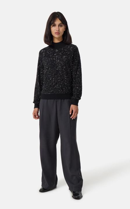 Actual product image Cash-Mere Kaschmir Rundhals Pullover mit Pailletten (XS)