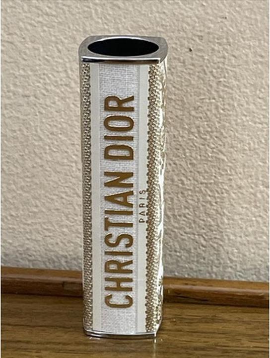 Produktbild Dior Christian Addict Lipstick Fashion Case Holiday Int23 (Weiss, Gold)