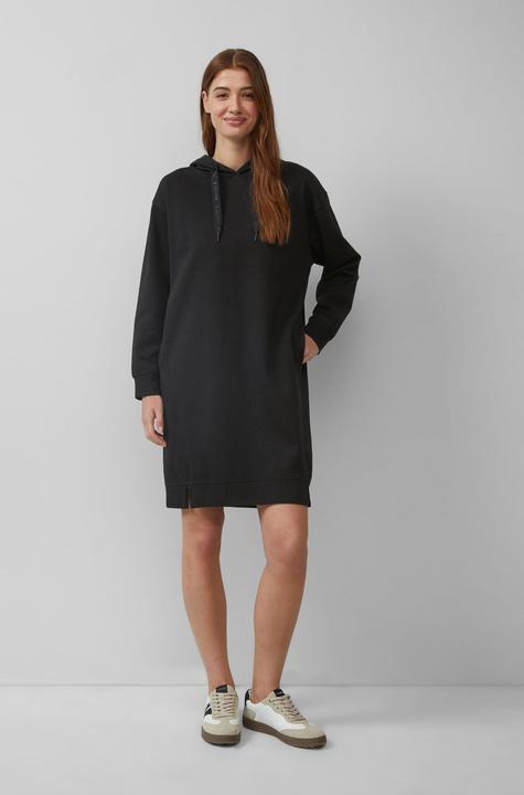 Image du produit S.Oliver Kleid Sweatkleid mit seitlichen Eingrifftaschen und Kapuze (34)