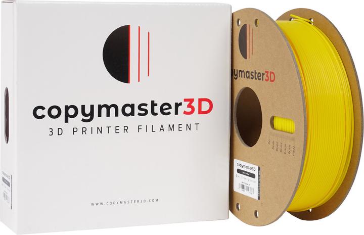 Actual product image Copymaster3D PET-G Filament for 3D Printer, 1.75 mm, Yellow (PETG-GF, 1.75 mm, Yellow)