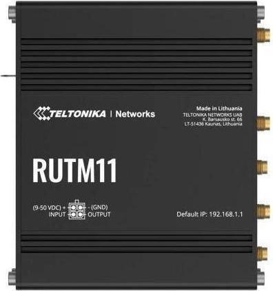 Actual product image Teltonika RUTM11 - industrial 4G LTE Router