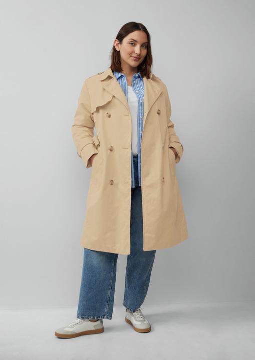 Produktbild S.Oliver Outdoor-Mantel Trenchcoat mit Streifen-Futter