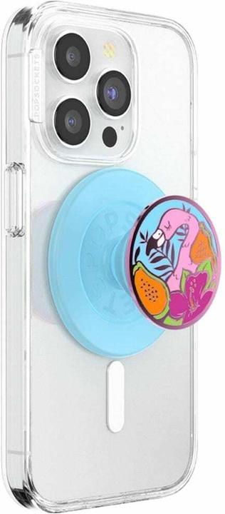 Actual product image PopSockets PopGrip MagSafe Round Flamingo Enamel