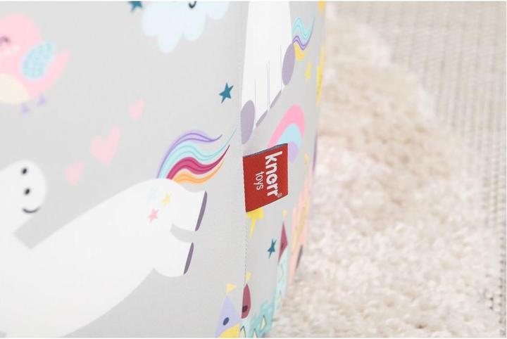 Immagine prodotto Knorrtoys Bällebad soft - "Unicorn grey" - 150 balls grey/white/transparent (ca. 7 cm)