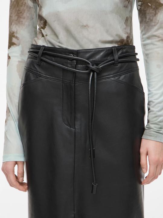 Produktbild Rouge Edit Leder Maxirock (36)