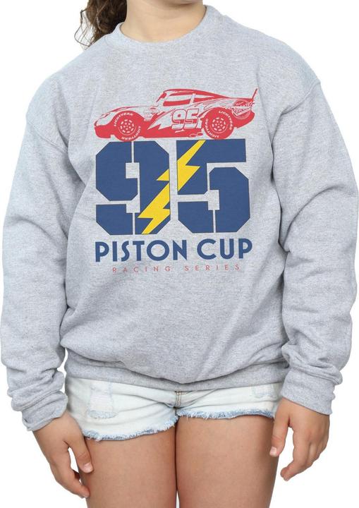 Produktbild Disney Cars Piston Cup 95 Sweatshirt Mädchen (116)