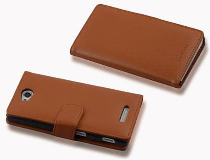 Produktbild Cadorabo Book mit Struktur Cover (Sony Xperia C)