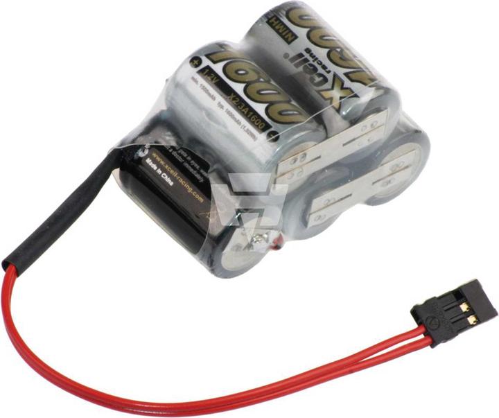 Produktbild XCell empfänger akku 6 volt 1600 mah (6 V, 1600 mAh)