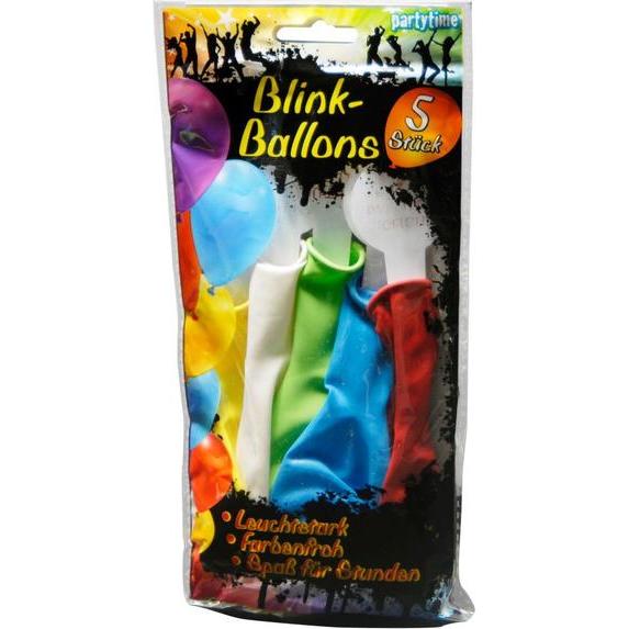 Thumbnail - Magni LED Luftballons bunt 5er