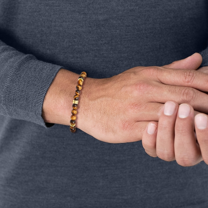 Immagine prodotto Männerglanz Bracciale da uomo in argento - 34718 (Argento)
