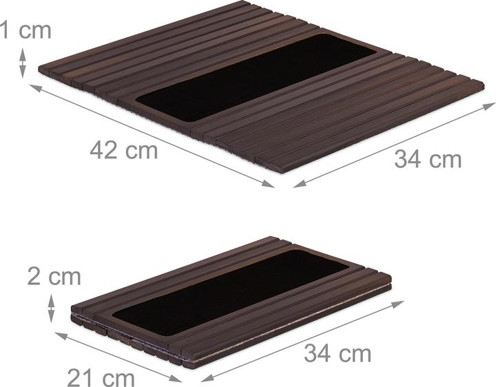 Actual product image Relaxdays Sofa tray