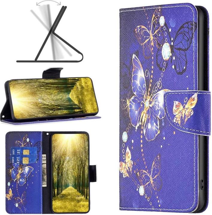 Produktbild Cover-Discount Galaxy A35 - Tasche Hülle Schmetterling (Samsung Galaxy A35)