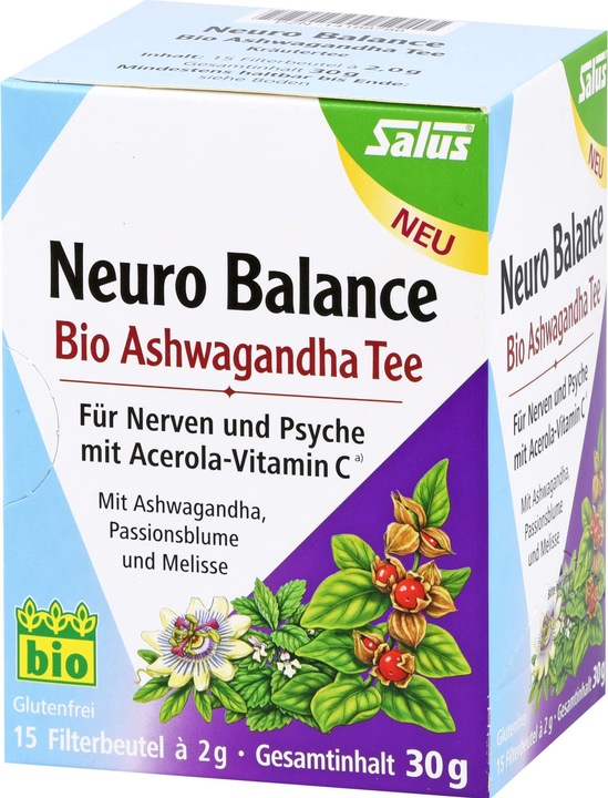 Produktbild Salus Neuro Balance Ashwagandha Tee Bio (30 g)