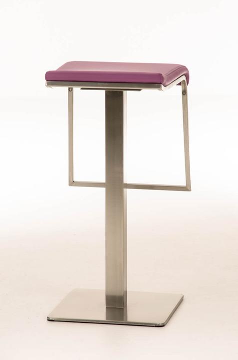 Produktbild Swisshandel24 Barhocker Lameng Kunstleder E78, lila