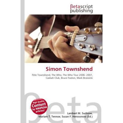 Simon Townshend, Fachbücher von Simon Townshend