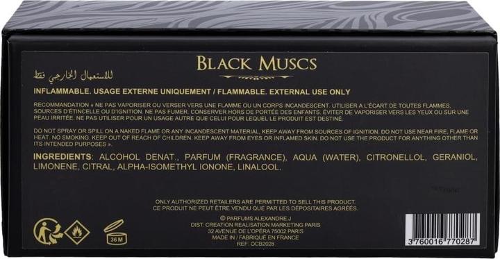 Produktbild Alexandre.J Black Muscs Eau De Parfum Spray (Eau de Parfum, 100 ml)