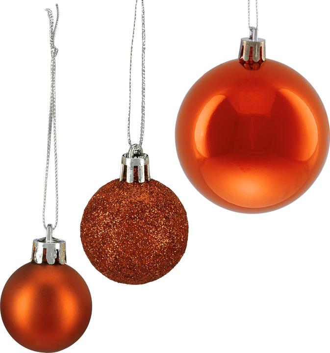 Image du produit Relaxdays Lot de 100 boules de Noël (100 -pièce)