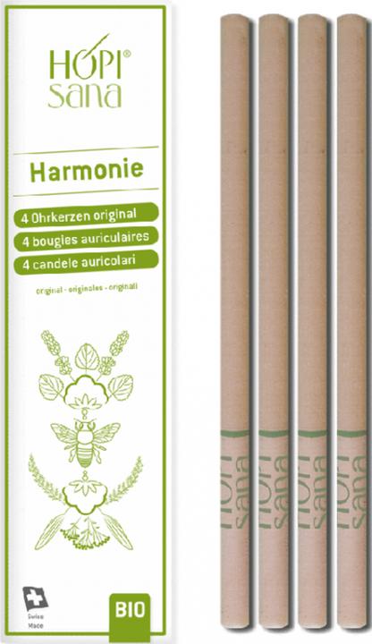 Actual product image Hopisana Ear candles green harmony