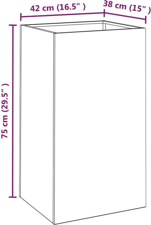 Immagine prodotto vidaXL Pflanzgefäss