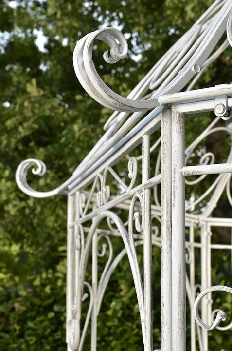 Image du produit Swisshandel24 Pavillon Leila, blanc antique (285 cm, 285 cm)