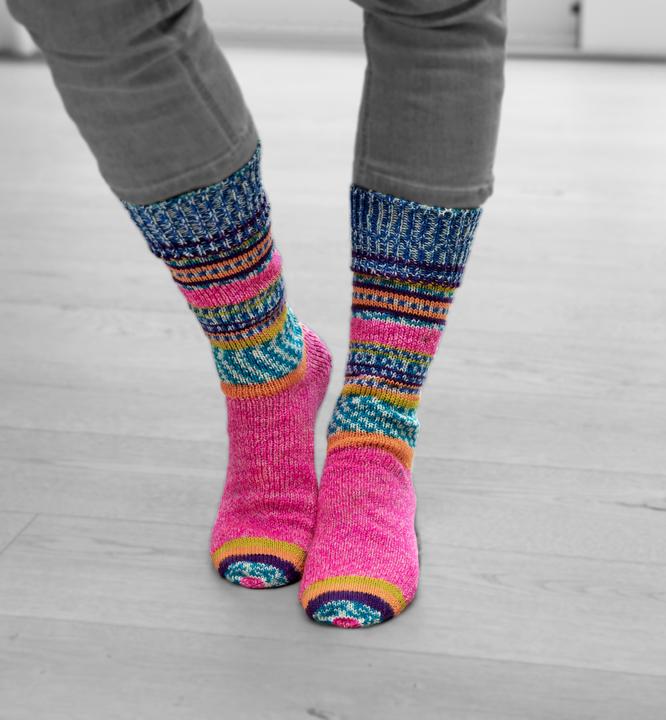 Actual product image Gründl Hot Socks "Simila", 4-fold, 100 g (400 m)