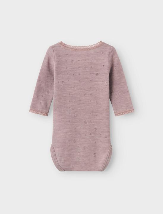 Produktbild Name it Merinowoll Strampler (62)