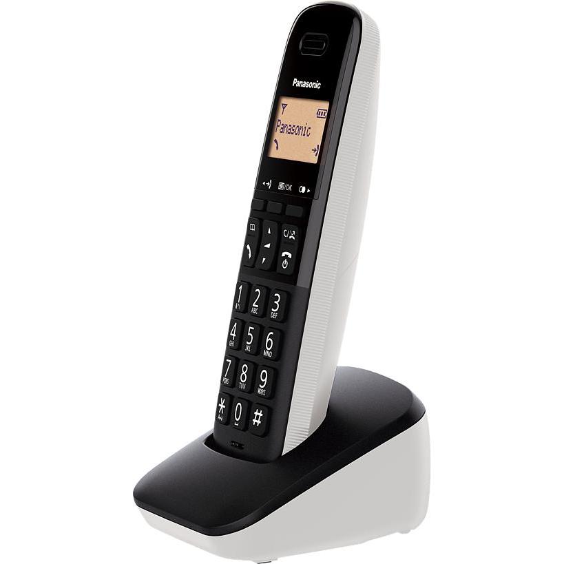 Thumbnail - Panasonic KX-TGB612JTW, Telefon, Schwarz, Weiss
