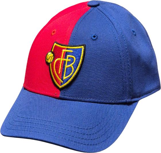Produktbild FC Basel FCB - Cap rotblau Logostick Kids