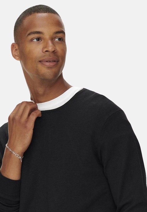 Actual product image Only & Sons Plain knitted sweater (XS)