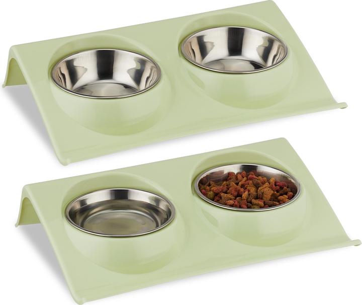 Image du produit Relaxdays 2x double gamelle