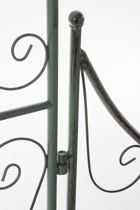 Produktbild Swisshandel24 Rosenbogen m. Tor Sina, antik-grün (41.50 cm, 108.50 cm)