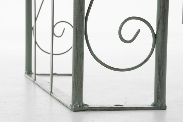 Produktbild Swisshandel24 Rosenbogen m. Tor Sina, antik-grün (41.50 cm, 108.50 cm)