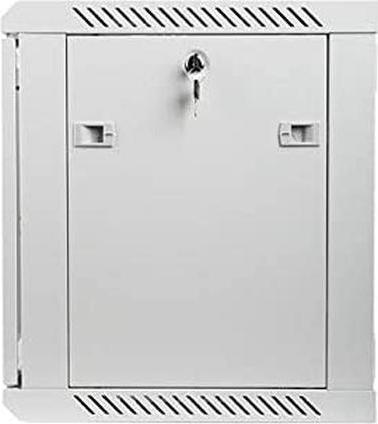 Produktbild Lanberg Wand- Rack 19 " 9U 600X450mm grau (9 HE, 19 Zoll Rack)