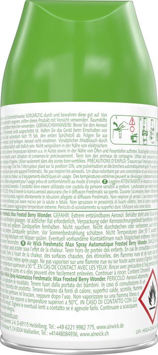 Immagine prodotto Air Wick Freshmatic Max ricarica Frosted Berry Wonder